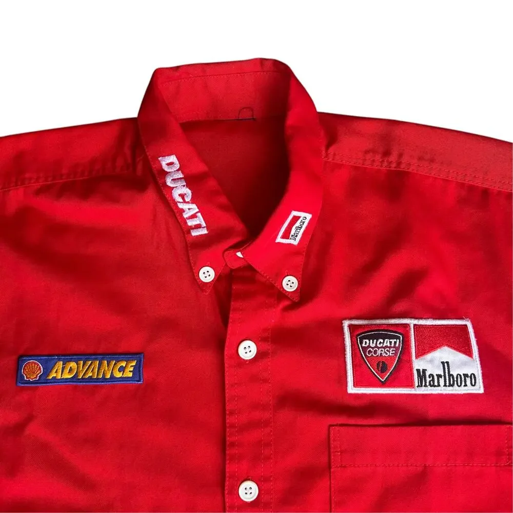 Marlboro Ducati Racing Shirt Mens Medium